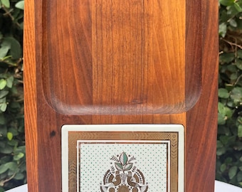 Woodland Contemporary Elegance Cheese Board by Georges Briard