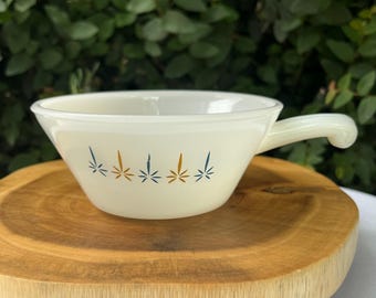 Fire King Casserole/Soup Cup  in Candleglow