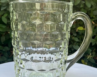 Indiana Glass Whitehall Pitcher Clear