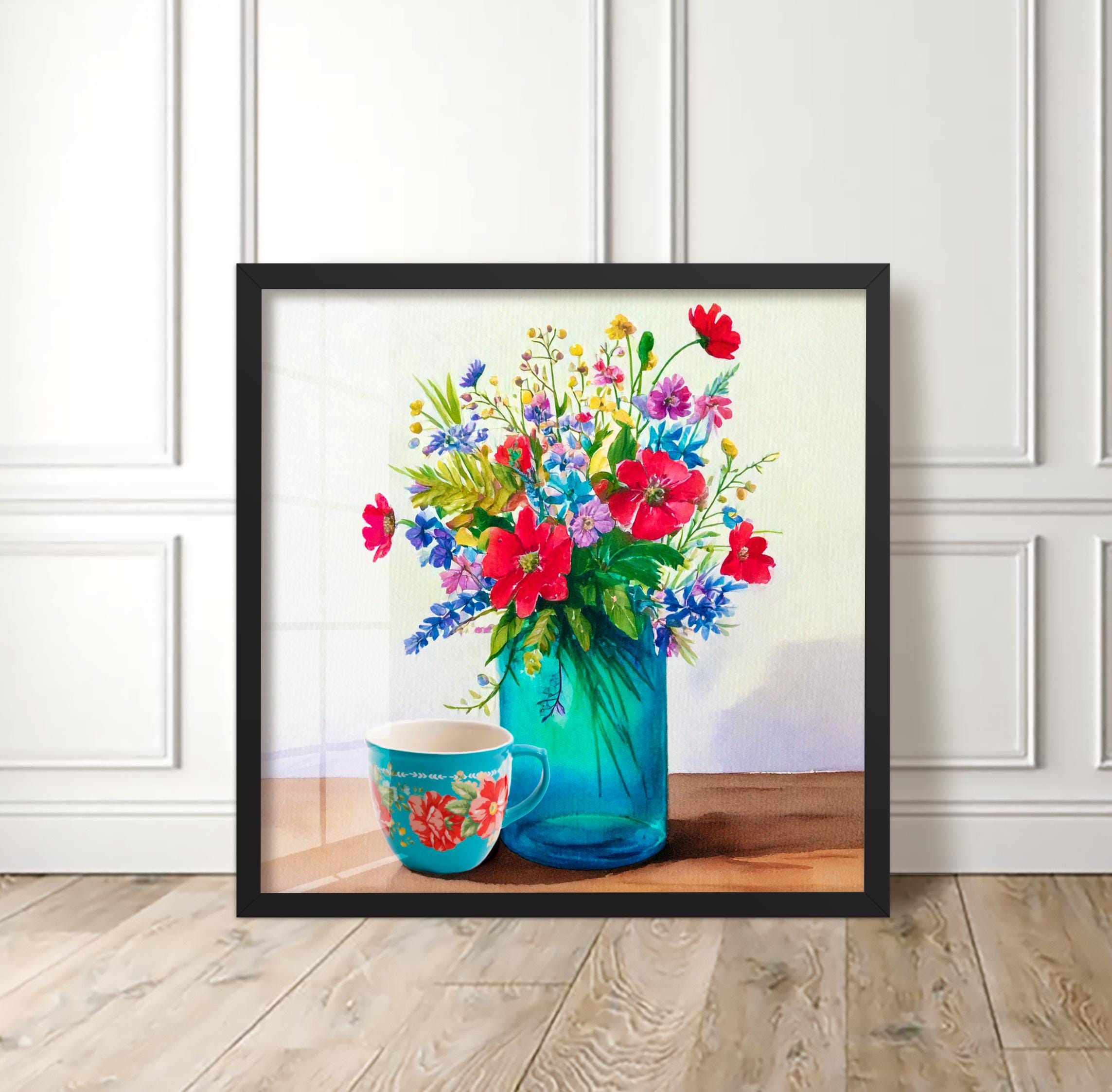 Floral Country Decor Poster Farmhouse Wall Decor Farmhouse Decor ...
