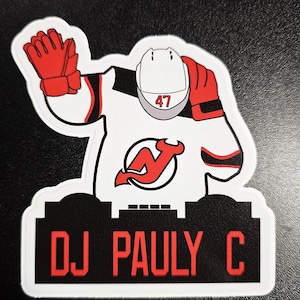 Devils &quot;DJ Pauly C&quot; Sticker