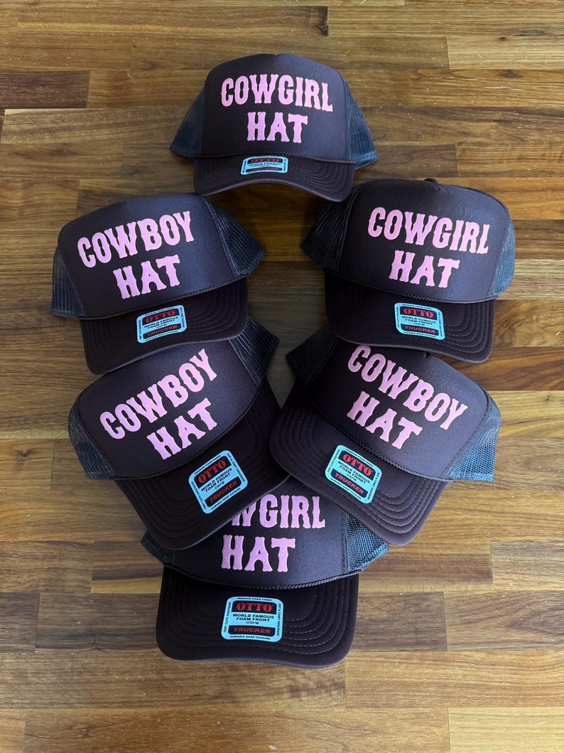 Cowgirl Trucker Hat, Not My First Rodeo Hats, Western Style Caps image 5