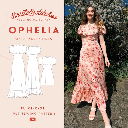 Ophelia 3-in-1 Summer & Occasion Dress | PDF Sewing Pattern | Versatile  Digital Pattern for Women - Etsy