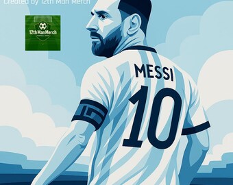 Lionel Messi N°10 Argentina #CABRA