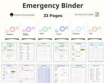 Planificador de emergencias, organizador médico y para el final de la vida (PDF)
