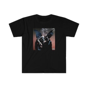 Travis Scott T-shirt, Birds in the Trap, Album Cover, Fan Merch, Music, Hip Hop, La Flame