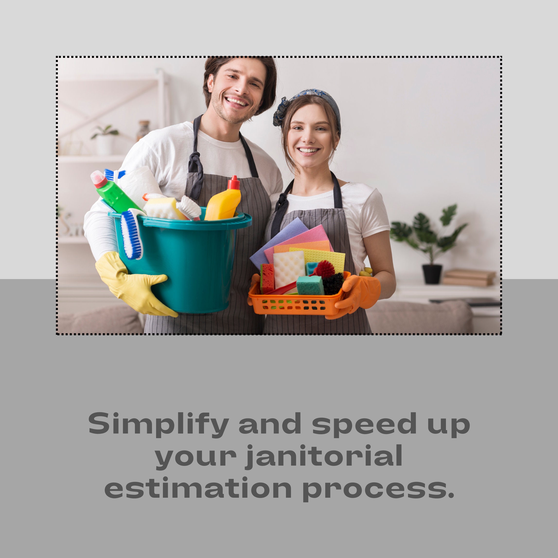 Professional Easy to Use Janitorial Cost Estimator Template Digital