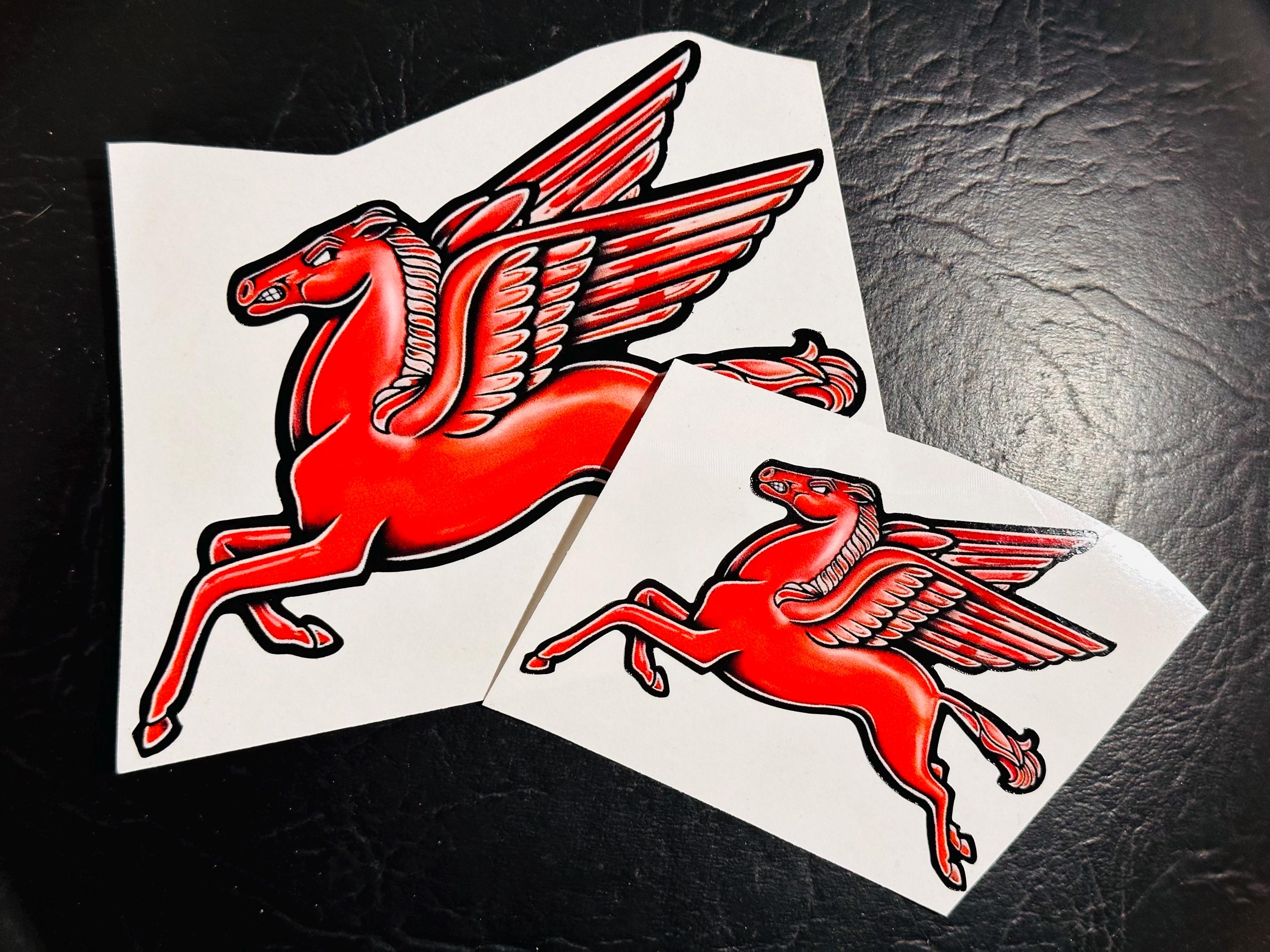 Mobil pegasus sticker - Etsy 日本