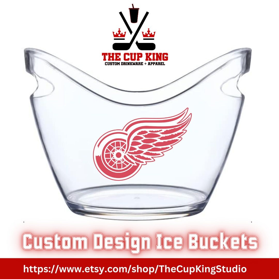 Hockey Gifts/custom Ice Bucket/sports Fan Gifts/personalized Hockey/bar