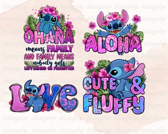 Stitch Png, Aloha png, Summer Stitch png, Vacay mode Stitch png sublimation design, Ohana png, Ohana Stitch png sublimation Svg