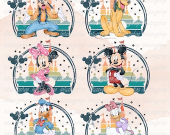 Disney Bundle Family Vacation 2026 Svg Png, Magical Kingdom pvg, Disney Family Trip Svg, Family Squad Svg, Friend Squad Svg, Vacay Mode Svg