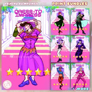 Jojobros A5 Art Print | A5 Jojos Bizzarre Adventure Diamond