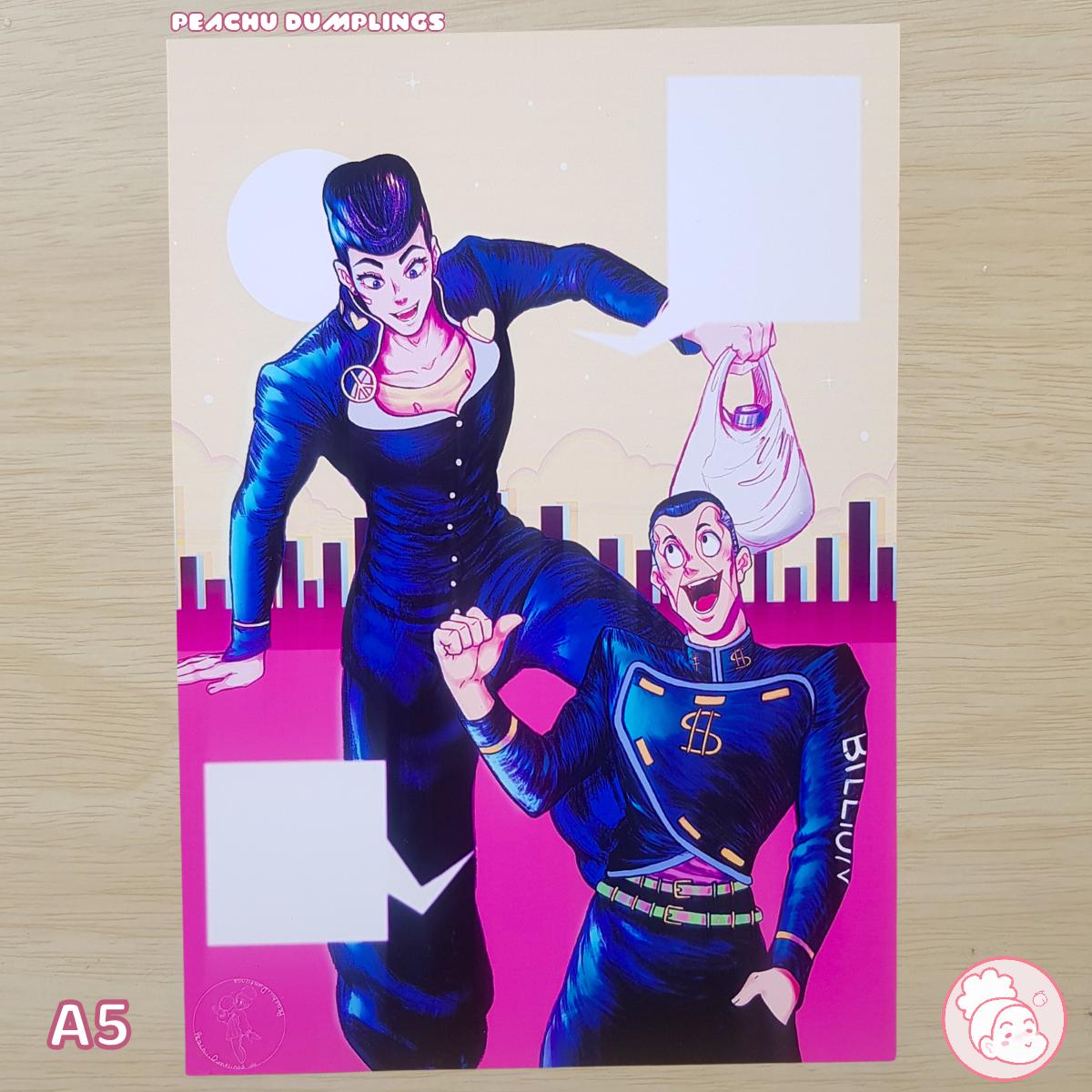 Le bizzarre avventure di GioGio アートプリント - メルカリ