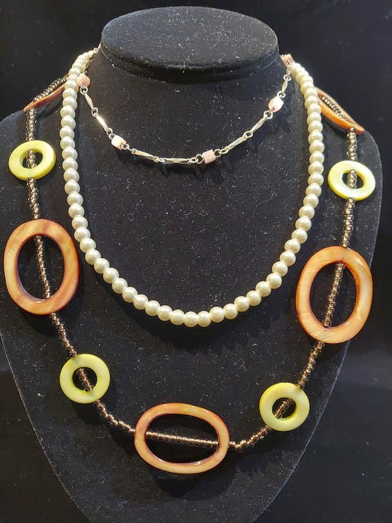 Bargain bundle has 5 necklaces 7 bracelets 1 cuff… - image 2