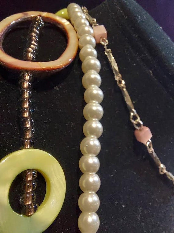 Bargain bundle has 5 necklaces 7 bracelets 1 cuff… - image 3