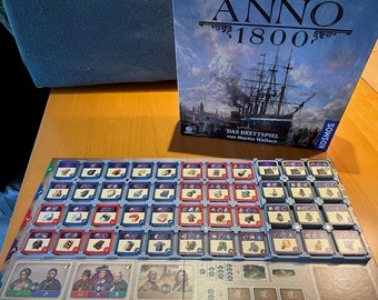 ANNO 1800 Organisator für Spielplättchen