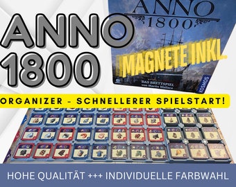 ANNO 1800 Organisator für Spielplättchen