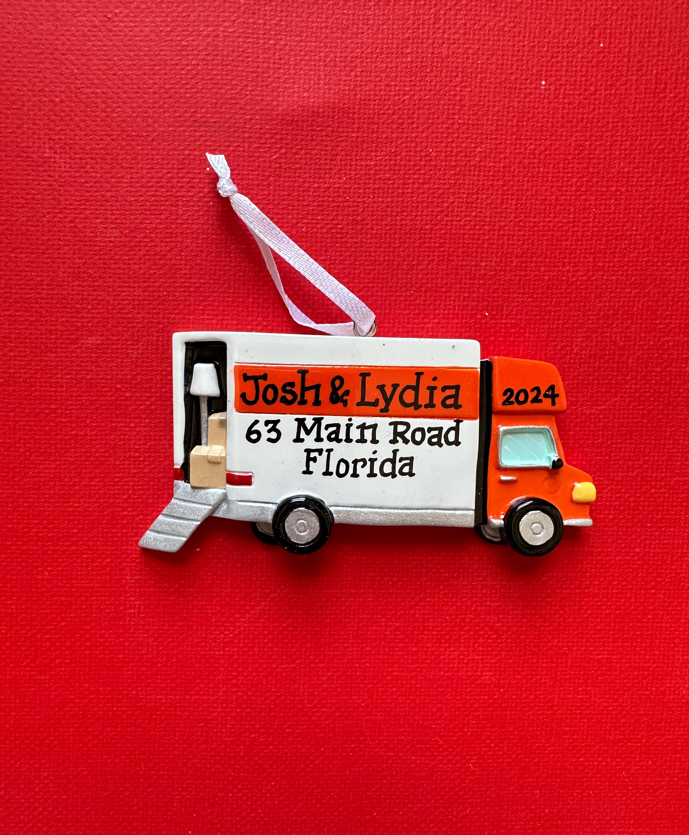 Fourgon de déménagement Camion fourgon Entreprise de - Main Image