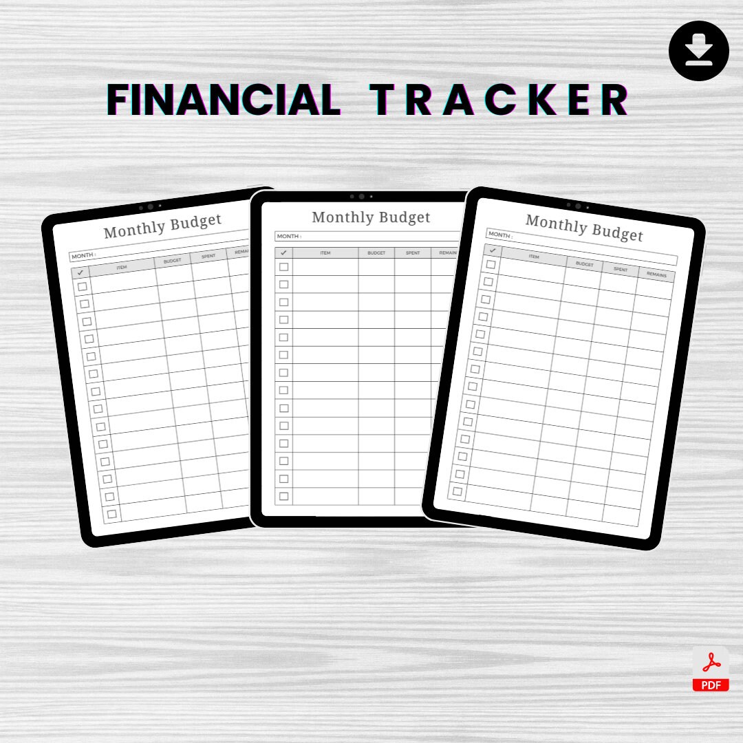 Financial Planner,budget, Save, and Invest Smartly Printable,ultimate ...