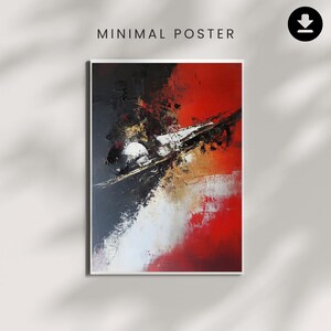 Wabi Sabi Minimalist Wall Art Print | Japandi Aesthetic Digital Download | Neutral Abstract Poster | Modern Zen Decor | Printable Art