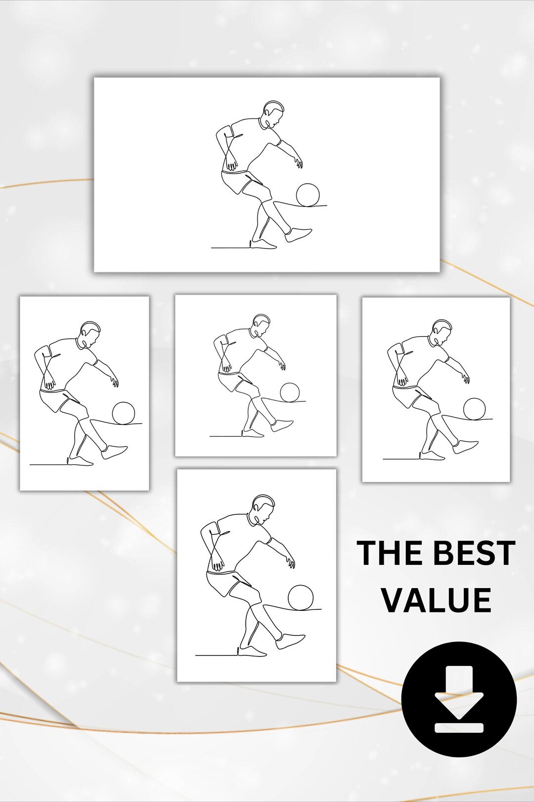 Line Out Drawing Small Minimalist Wall Art Illustration Line, Line Drawing, Simple Line Art ...