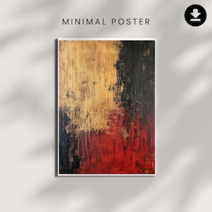Wabi Sabi Minimalist Wall Art Print | Japandi Aesthetic Digital Download | Neutral Abstract Poster | Modern Zen Decor | Printable Art
