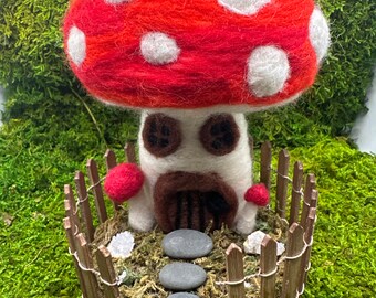 Toadstool Fairy Home