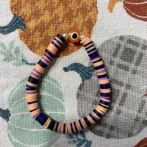 Halloween Evil Eye Bracelet