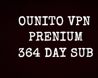OuNiTo VPN 364 Day Key