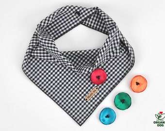 GINGHAM BANDANA- Dog Bandana