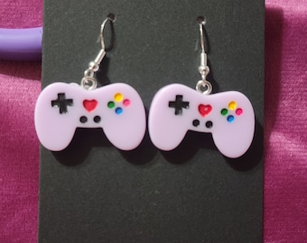 Game controller earrings