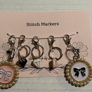 Coquette Minis Stitch Marker Set