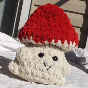 Mushroom Plushie Fidget Toy, Crochet Mushroom, Mushie Stress Toy, Crochet Toy, Mushroom Plush, Cottage Core Gift