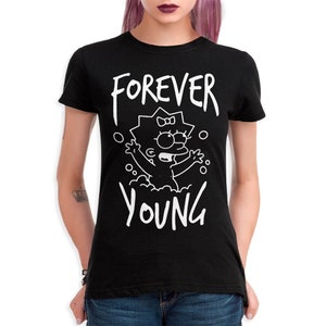 Maggie Forever Young T-Shirt, 100% Cotton Tee, Men's Women's Sizes MUL-87003 image 7