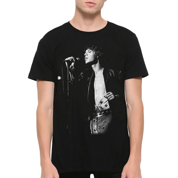 Mick Jagger Live Concert T-Shirt, Men's Women's Sizes (aqs-146)