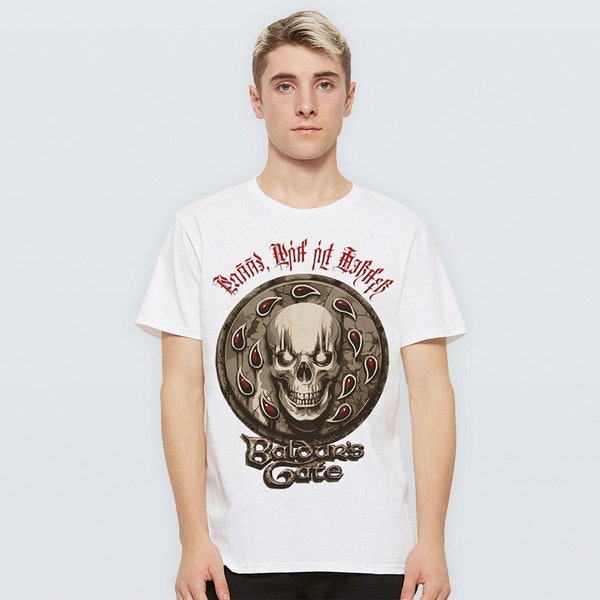 Baldur's Gate 3 Bhaal Lord of Murder T-Shirt, 100% Cotton Tee, Men's Women's Sizes (BLD-777410)