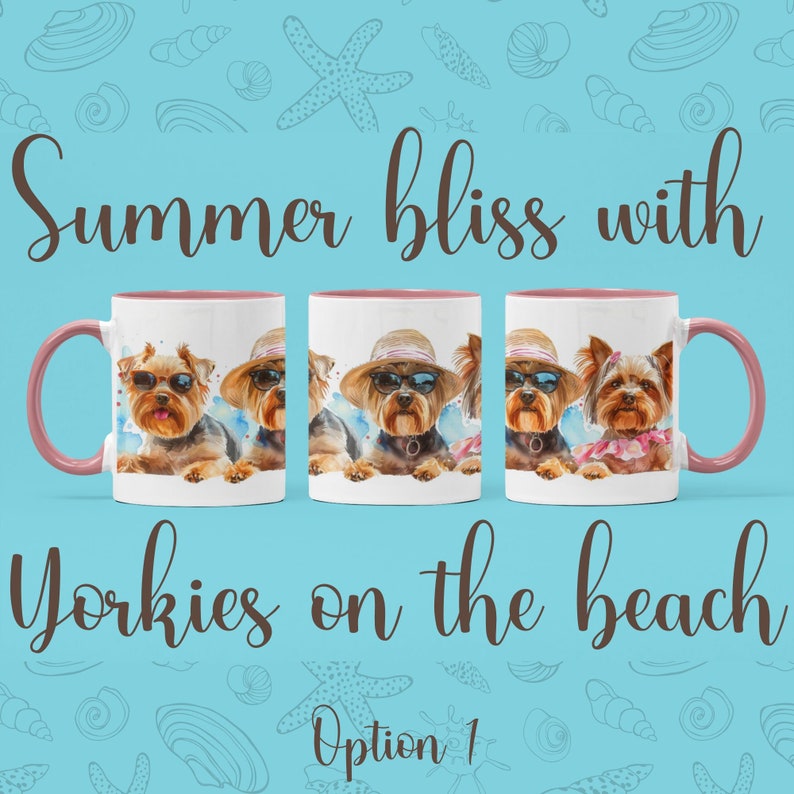 Yorkie Coffee Mug, Dog Mug Gift, Yorkie Mom, Yorkshire Terrier Owner, Cute Dog Gift Animal Lover