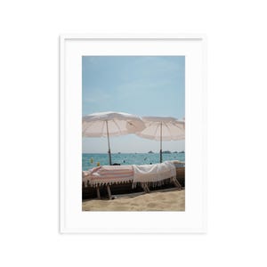 LA SIESTE | Fine Art Framed Prints that arrive ready-to-hang | Coastal Photography | French Riviera | Ramatuelle