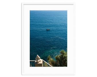 Cinque Terre Photography Print | Italy Coastal Art, Monterosso | OVERLOOKING