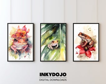 Digital Art Prints Watercolor Art Printable Wall Decor Boho