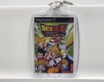 Dragon Ball Z Budokai Tenkaichi 3 PS2 Box Art Llavero - Anverso y reverso