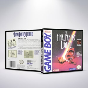 Custom GB Game Case - Final Fantasy Legend - No Game - No Manual - Gameboy - GB case