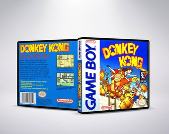 Custom GB Game Case - Donkey Kong - No Game - No Manual - Gameboy - GB case