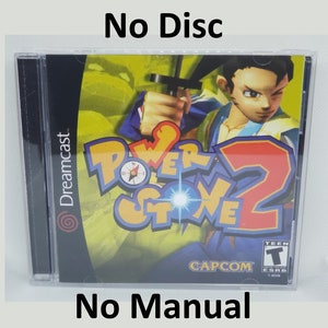 Power Stone 2 Reproduction Case - No Disc - No Manual - Sega Dreamcast