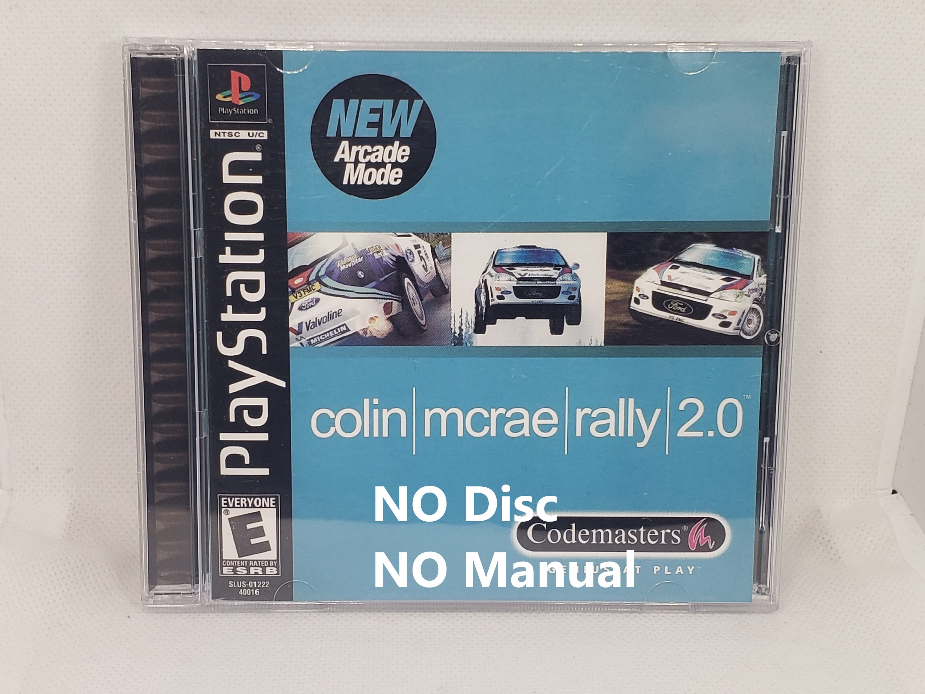 Colin Mcrae Rally 2.0 Reproduction Case - No Disc - No Manual