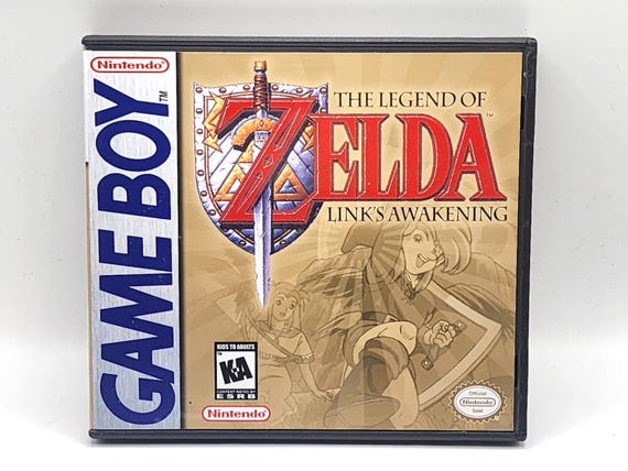 Boîtier Custom Pour Jeu Zelda Sur Game Boy - Neuf, étui De Protection