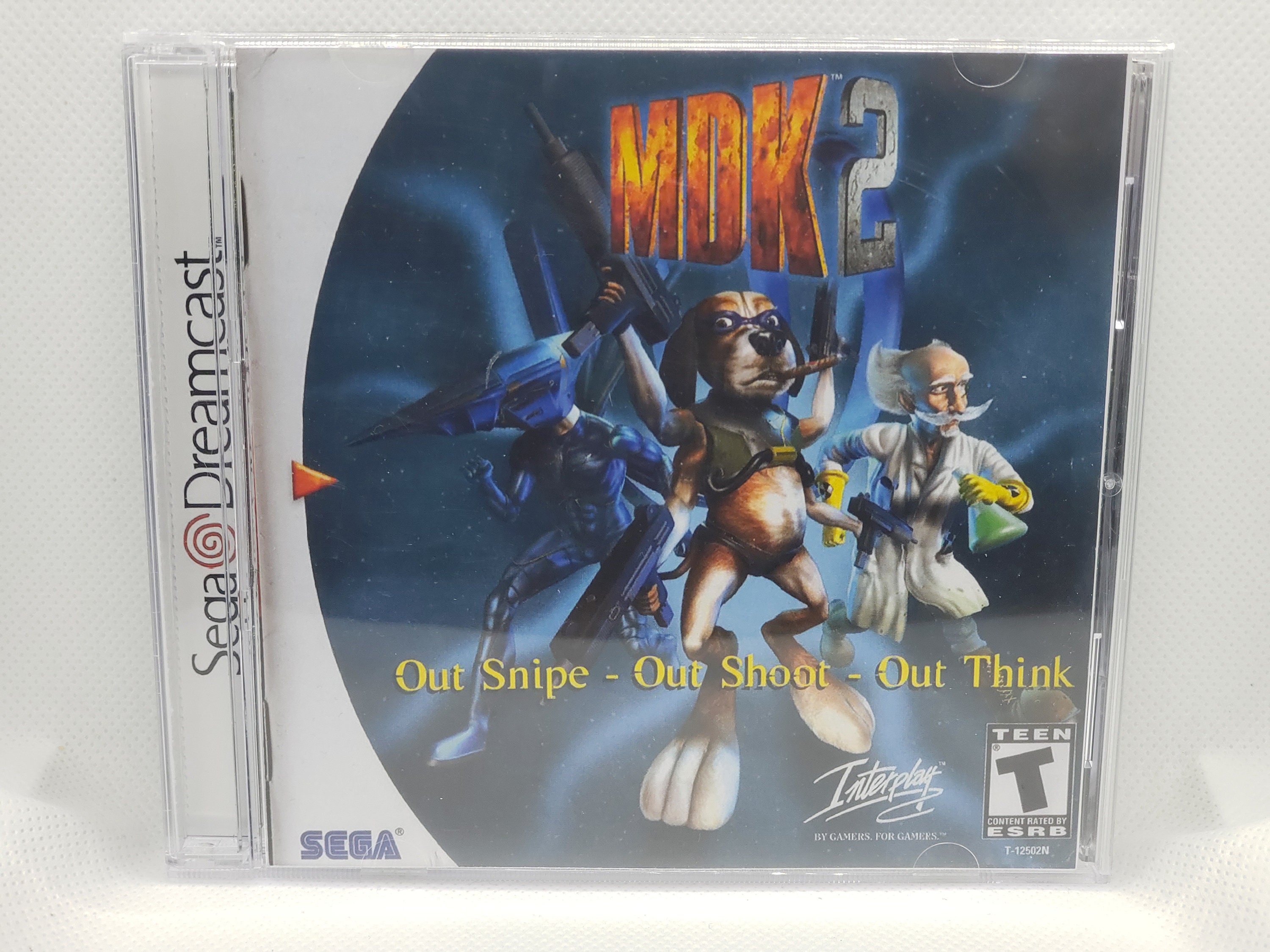 MDK 2 Reproduction Case - No Disc - No Manual - Sega Dreamcast - Etsy