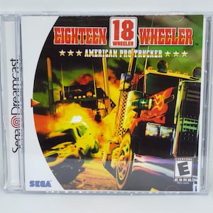 18 Wheeler Reproduction Case - No Disc - No Manual - Sega Dreamcast