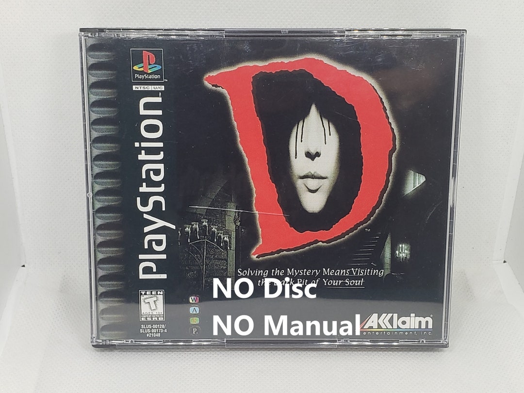 Repro Box Ps1 D Reproduction Case - No Disc - No Manual - PS1 - Sony Playstation 1 ...