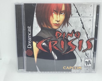 Dino Crisis Reproduction Case No Disc No Manual Sega